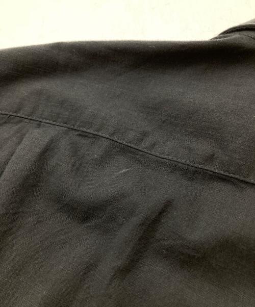 Engineered Garments（エンジニアド ガーメンツ）Engineered Garments (エンジニアド ガーメンツ) オープンカラーシャツ ブラック サイズ:Ｍの古着・服飾アイテム