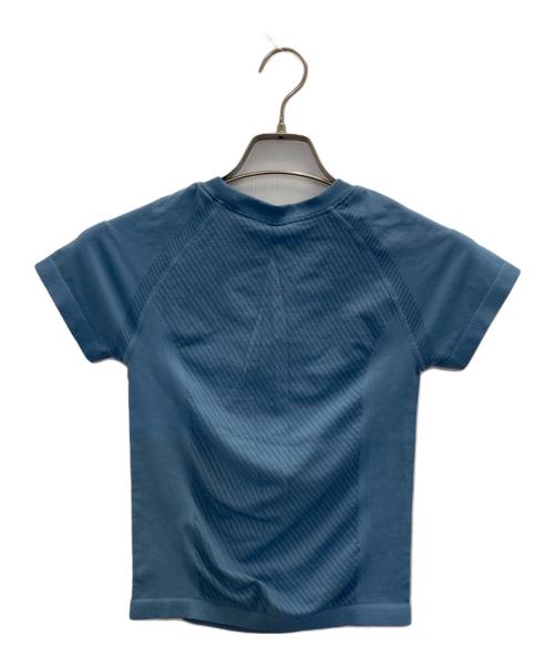 alo yoga（アローヨガ）ALO Yoga (アローヨガ) 半袖カットソー ブルー サイズ:SIZE S 未使用品の古着・服飾アイテム