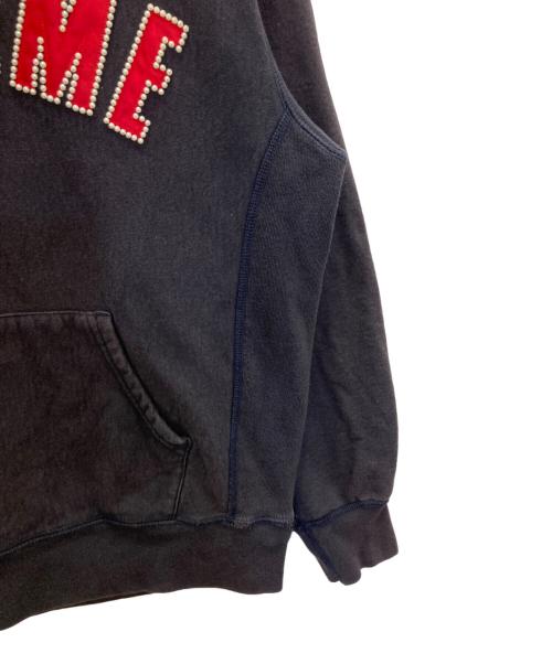 SUPREME（シュプリーム）Supreme (シュプリーム) 21AW Pearl Logo Hooded Sweatshirt ネイビー サイズ:Mの古着・服飾アイテム