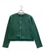 PAUL SMITHポールスミス）の古着「スウェットカーディガン」｜グリーン