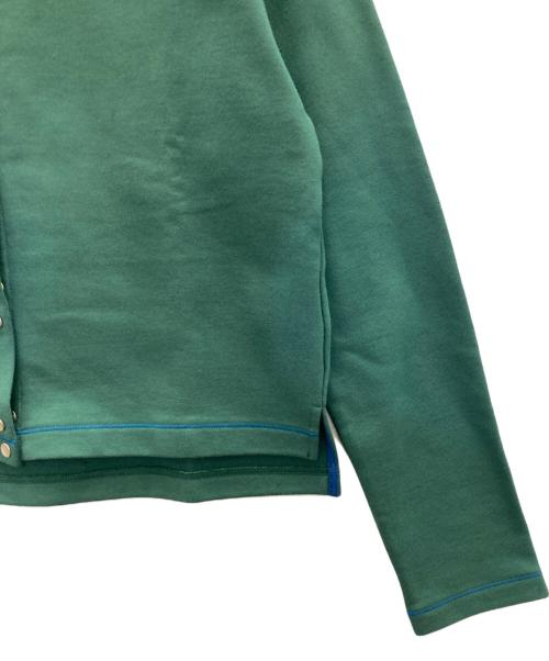 PAUL SMITH（ポールスミス）PAUL SMITH (ポールスミス) スウェットカーディガン グリーン サイズ:Ｍ 未使用品の古着・服飾アイテム