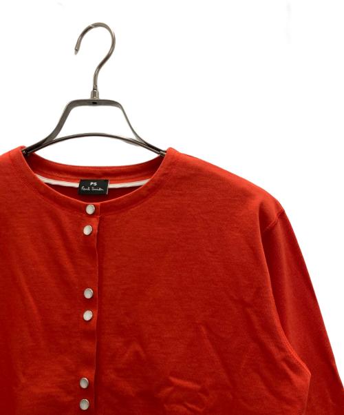 PAUL SMITH（ポールスミス）PAUL SMITH (ポールスミス) スウェットカーディガン オレンジ サイズ:Ｍの古着・服飾アイテム