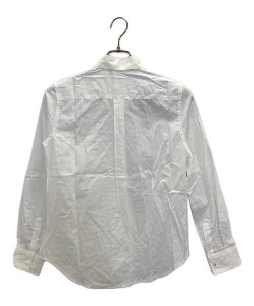 COMME des GARCONS COMME des GARCONS（コムデギャルソン コムデギャルソン）COMME des GARCONS COMME des GARCONS (コムデギャルソン コムデギャルソン) 花柄デザインシャツブラウス ホワイト サイズ:SIZE SSの古着・服飾アイテム