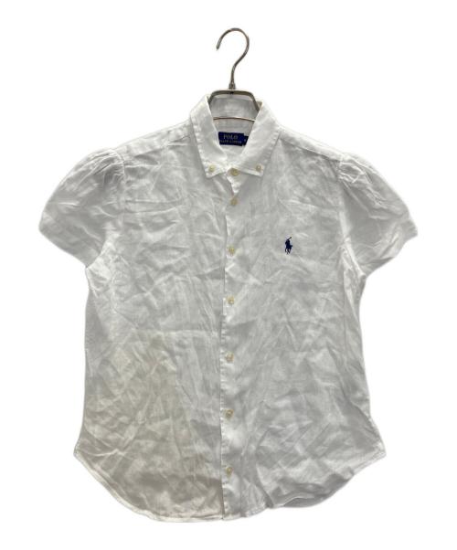 POLO RALPH LAUREN（ポロ・ラルフローレン）POLO RALPH LAUREN (ポロ・ラルフローレン) 半袖シャツ ホワイト サイズ:SIZE Mの古着・服飾アイテム