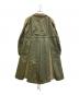sacai (サカイ) ウールメルトンドッキングチェスターコート ベージュ サイズ:2：55000円