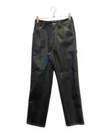 Gypsohila（ジプソフィア）の古着「Eco Painter Pants」｜ブラック