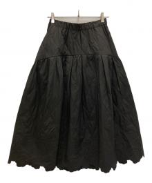 Gypsohila（ジプソフィア）の古着「Embroidery Skirt」｜ブラック