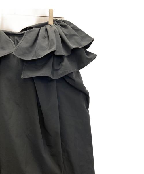 ESS BY（エス バイ）ESS BY (エス バイ) Gathered Volume Skirt グレー サイズ:FREEの古着・服飾アイテム