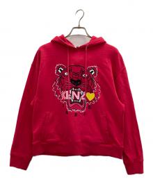 KENZO（ケンゾー）の古着「プルオーバーパーカー」｜ピンク