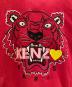 中古・古着 KENZO (ケンゾー) プルオーバーパーカー ピンク サイズ:Ｍ：8000円