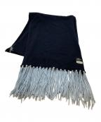 LORO PIANA×HIROSHI FUJIWARAロロピアーナ×ヒロシ フジワラ）の古着「カシミヤストール」｜ブラック