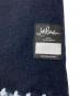 LORO PIANA (ロロピアーナ) HIROSHI FUJIWARA (ヒロシ フジワラ) カシミヤストール ブラック：35000円
