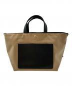 Breath TOPKAPIブレス トプカピ）の古着「ハンドバッグ」｜ベージュ×ブラック
