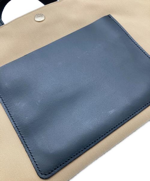 Breath TOPKAPI（ブレス トプカピ）Breath TOPKAPI (ブレス トプカピ) ハンドバッグ ベージュ×ブラックの古着・服飾アイテム