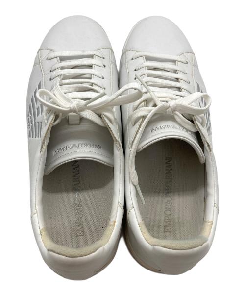 EMPORIO ARMANI（エンポリオ アルマーニ）EMPORIO ARMANI (エンポリオ アルマーニ) ローカットスニーカー ネイビー サイズ:9の古着・服飾アイテム