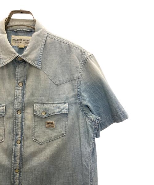 Denim & Supply Ralph Lauren（デニム＆サプライ ラルフローレン）Denim & Supply Ralph Lauren (デニム＆サプライ ラルフローレン) デニムウエスタンシャツ インディゴ サイズ:Sの古着・服飾アイテム