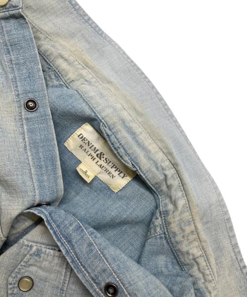 Denim & Supply Ralph Lauren（デニム＆サプライ ラルフローレン）Denim & Supply Ralph Lauren (デニム＆サプライ ラルフローレン) デニムウエスタンシャツ インディゴ サイズ:Sの古着・服飾アイテム