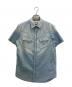 Denim & Supply Ralph Lauren（デニム＆サプライ ラルフローレン）の古着「デニムウエスタンシャツ」｜インディゴ