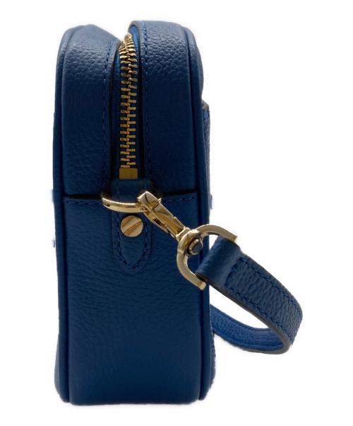 MICHAEL KORS（マイケルコース）MICHAEL KORS (マイケルコース) ショルダーバッグ ブルーの古着・服飾アイテム