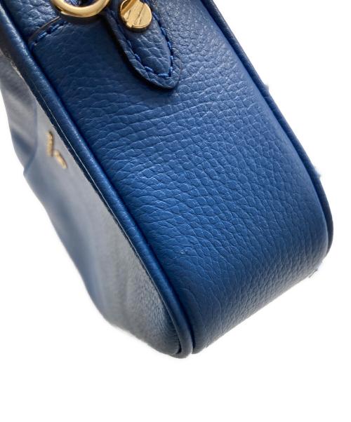 MICHAEL KORS（マイケルコース）MICHAEL KORS (マイケルコース) ショルダーバッグ ブルーの古着・服飾アイテム