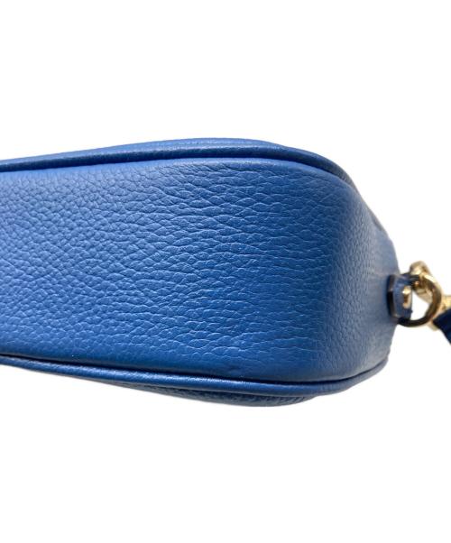 MICHAEL KORS（マイケルコース）MICHAEL KORS (マイケルコース) ショルダーバッグ ブルーの古着・服飾アイテム