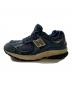 NEW BALANCE (ニューバランス) ローカットスニーカー ネイビー サイズ:24.5㎝：7000円