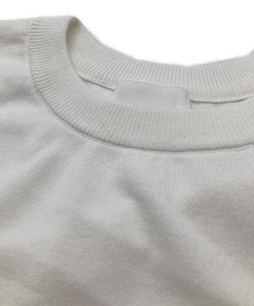 OHGA（オオガ）OHGA (オオガ) マーガレットサマーニット ホワイト サイズ:FREEの古着・服飾アイテム