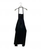 COMME des GARCONS COMME des GARCONSコムデギャルソン コムデギャルソン）の古着「ナイロン短冊エプロン」｜ブラック
