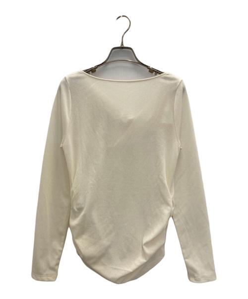 SLOBE IENA（スローブ イエナ）SLOBE IENA (スローブ イエナ) UVドライテレコドレープロンTEE アイボリー サイズ:不明の古着・服飾アイテム