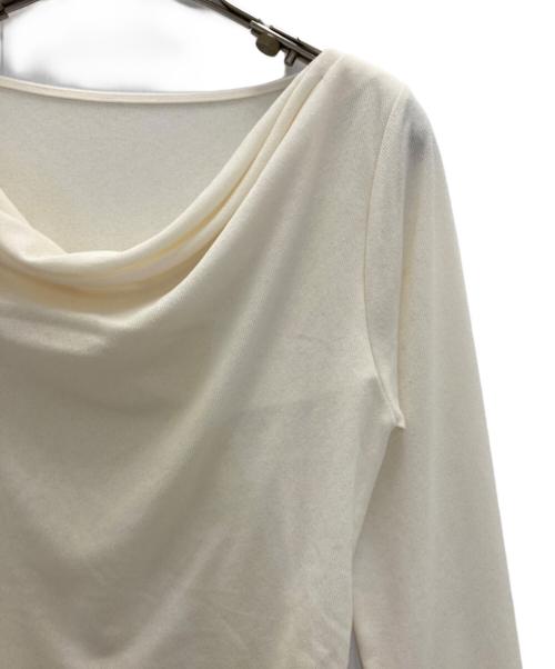 SLOBE IENA（スローブ イエナ）SLOBE IENA (スローブ イエナ) UVドライテレコドレープロンTEE アイボリー サイズ:不明の古着・服飾アイテム