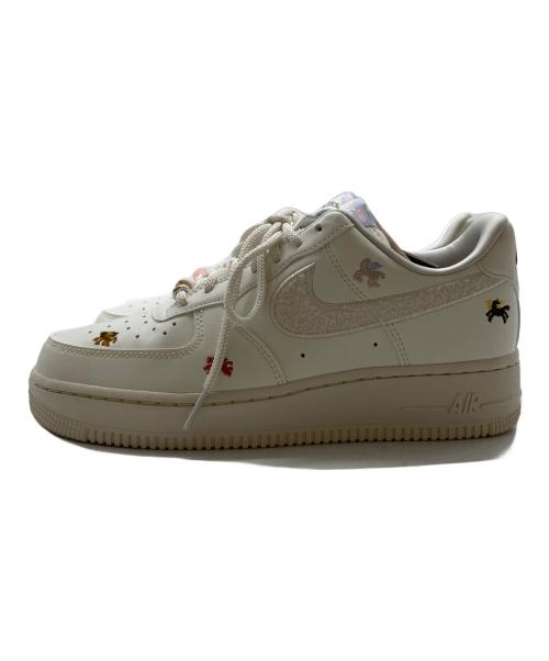 NIKE（ナイキ）NIKE (ナイキ) AIR FORCE 1 '07 SAIL/PHANTOM-PHANTOM-TEAM CRIMSON ホワイト サイズ:25㎝の古着・服飾アイテム