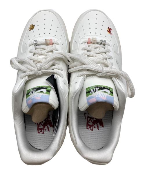 NIKE（ナイキ）NIKE (ナイキ) AIR FORCE 1 '07 SAIL/PHANTOM-PHANTOM-TEAM CRIMSON ホワイト サイズ:25㎝の古着・服飾アイテム