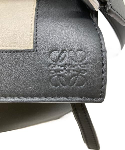 LOEWE（ロエベ）LOEWE (ロエベ) Josef Albers パズルバッグ スモール ブラック×ホワイトの古着・服飾アイテム