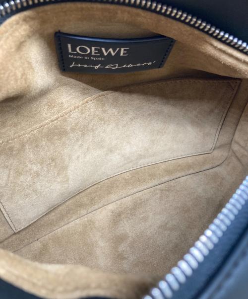 LOEWE（ロエベ）LOEWE (ロエベ) Josef Albers パズルバッグ スモール ブラック×ホワイトの古着・服飾アイテム