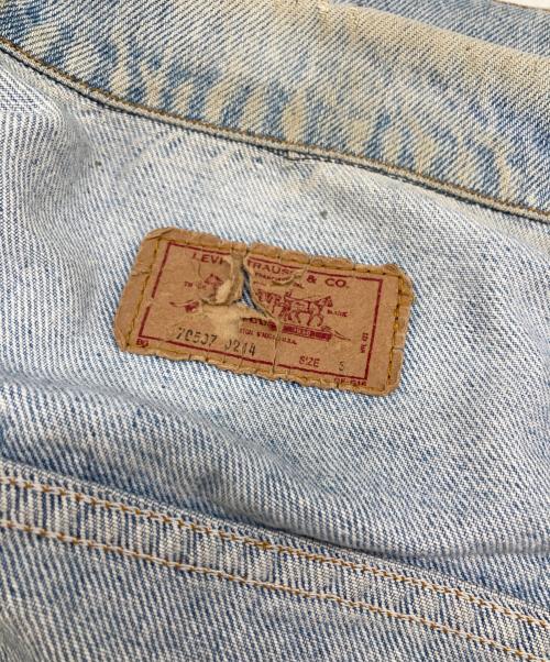 LEVI'S（リーバイス）LEVI'S (リーバイス) 90s 4th デニムジャケット インディゴ サイズ:Sの古着・服飾アイテム