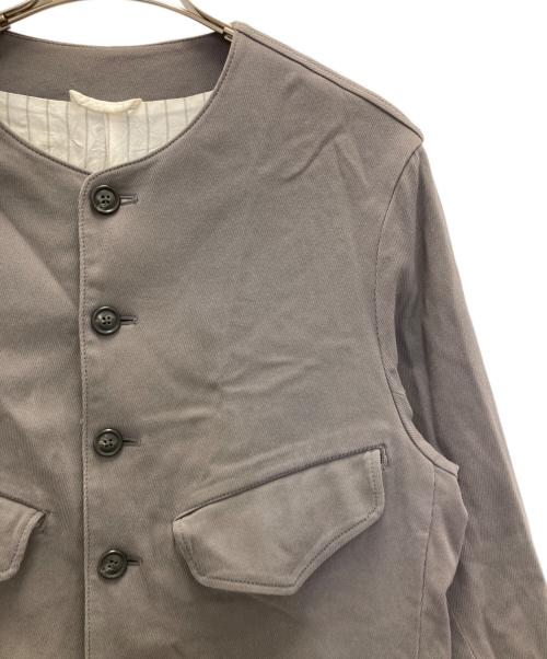 Ujoh（ウジョー）Ujoh (ウジョー) ノーカラージャケット グレー サイズ:2の古着・服飾アイテム