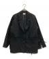 merry jenny（メリージェニー）の古着「lace slit ribbon jacket」｜ブラック