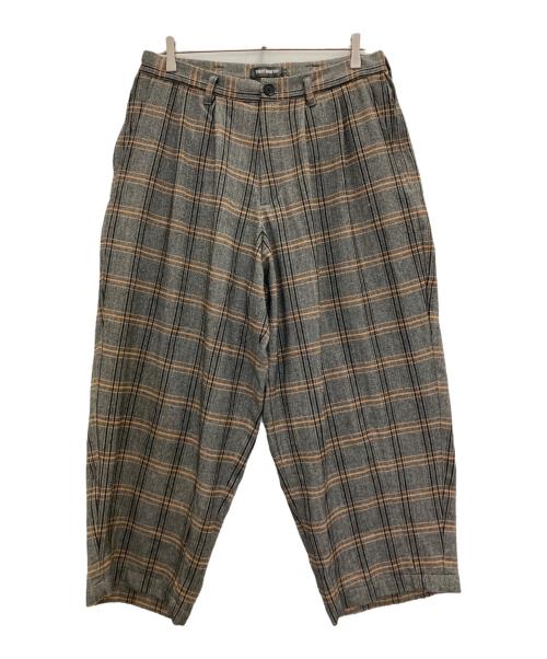 TIGHTBOOTH PRODUCTION（タイトブースプロダクション）TIGHTBOOTH PRODUCTION (タイトブースプロダクション) FORMAL PLAID SUIT SET-UP グレー サイズ:Mの古着・服飾アイテム
