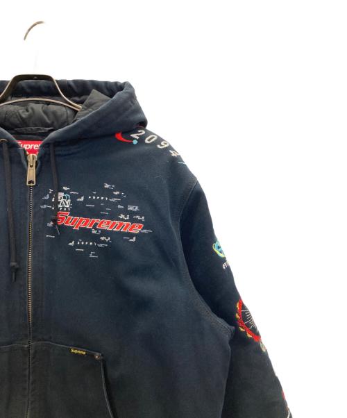 SUPREME（シュプリーム）SUPREME (シュプリーム) 24SS AOI Hooded Work Jacket ブラック サイズ:Sの古着・服飾アイテム