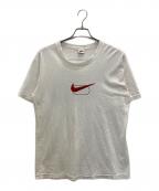 NIKEナイキ）の古着「90s ロゴプリントTシャツ」｜ホワイト