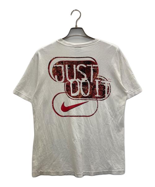 NIKE（ナイキ）NIKE (ナイキ) 90s ロゴプリントTシャツ ホワイト サイズ:表記なしの古着・服飾アイテム