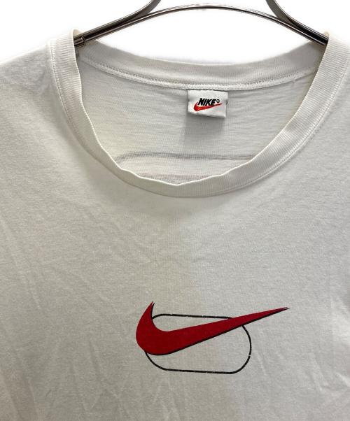 NIKE（ナイキ）NIKE (ナイキ) 90s ロゴプリントTシャツ ホワイト サイズ:表記なしの古着・服飾アイテム