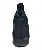 PORTERポーター）の古着「SLING SHOULDER BAG」｜ブラック
