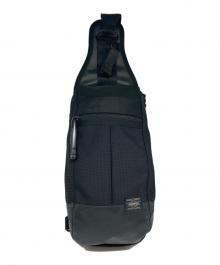 PORTER（ポーター）の古着「SLING SHOULDER BAG」｜ブラック
