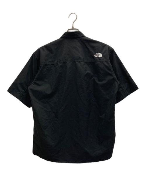 THE NORTH FACE（ザ ノース フェイス）THE NORTH FACE (ザ ノース フェイス) S/S Nuptse Shirt ブラック サイズ:Sの古着・服飾アイテム