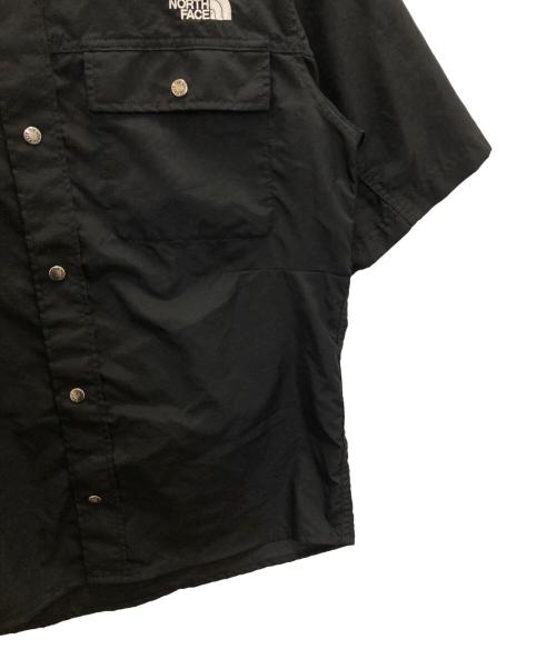 THE NORTH FACE（ザ ノース フェイス）THE NORTH FACE (ザ ノース フェイス) S/S Nuptse Shirt ブラック サイズ:Sの古着・服飾アイテム
