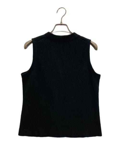 theory（セオリー）theory (セオリー) Texture Boucle Button Front Gilet ブラック サイズ:Sの古着・服飾アイテム