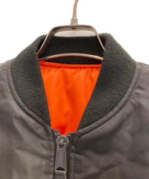 Schott（ショット）Schott (ショット) リバーシブルフライトジャケット ブラック サイズ:Ｍの古着・服飾アイテム