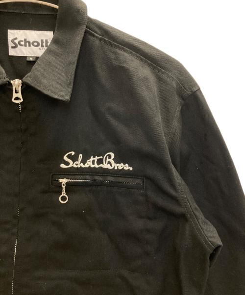 Schott（ショット）Schott (ショット) TC ワークジャケット ブラック サイズ:Ｍの古着・服飾アイテム