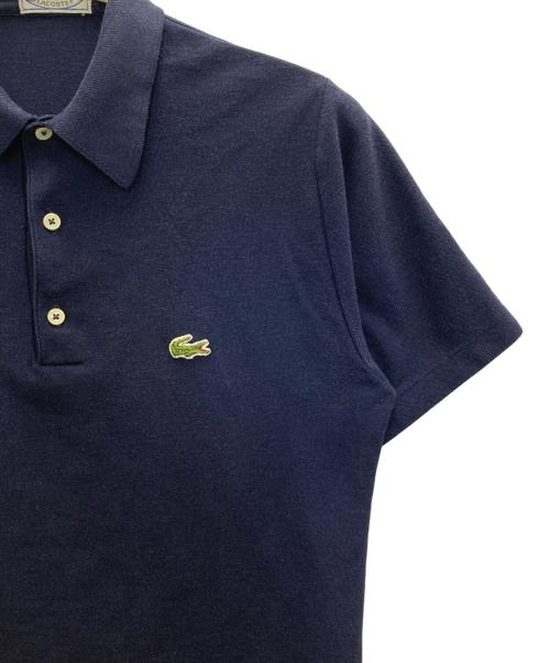 LACOSTE（ラコステ）LACOSTE (ラコステ) オールドポロシャツ ネイビー サイズ:Ｍの古着・服飾アイテム